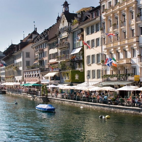 Paket Tour Wisata Liburan Eropa Paris Swiss Germany Netherland 8D7N 2020 Murah - Old Town Lucerne