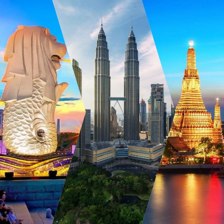 Paket Tour Wisata Liburan Asia 3 Negara Singapore Malaysia Thailand 2023 Murah - AmwindoTourCom