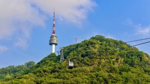 Paket Tour Wisata Liburan Asia Korea Seoul Nami Island 6D Lebaran 2020 Murah - AmwindoTourCom - N Seoul Tower