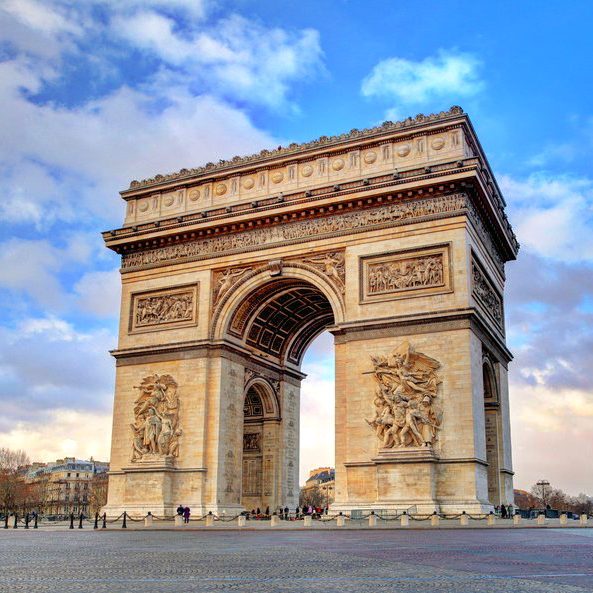 Paket Tour Wisata Liburan Lebaran Eropa Belanda Belgia Itali Jerman Perancis Swiss Uzbekistan 13D 2020 Murah - AmwindoTourCom - Arc de Triomphe