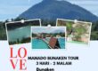 Paket Tour Travel Wisata Liburan Manado Bunaken